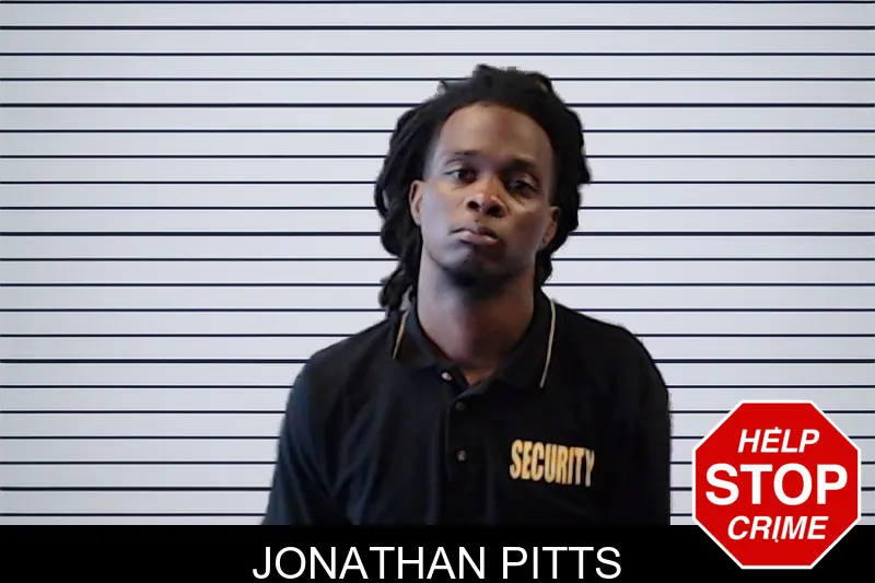 Jonathan Pitts mugshot