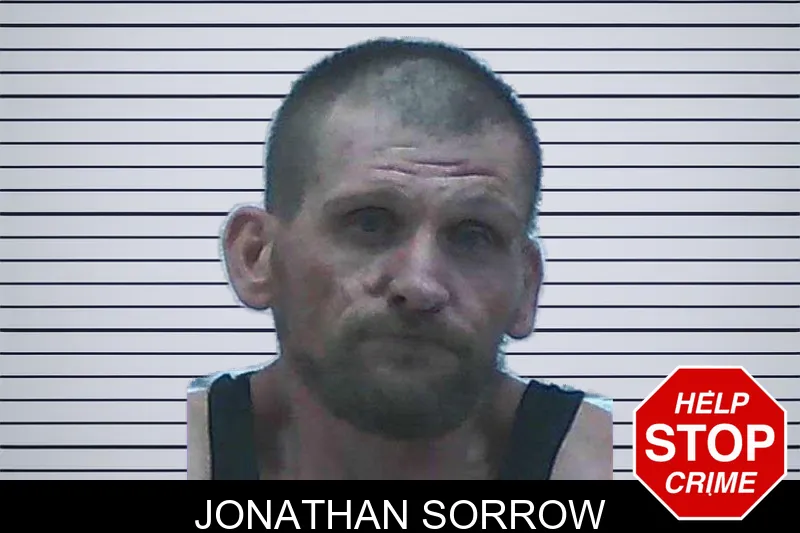 Jonathan Sorrow mugshot