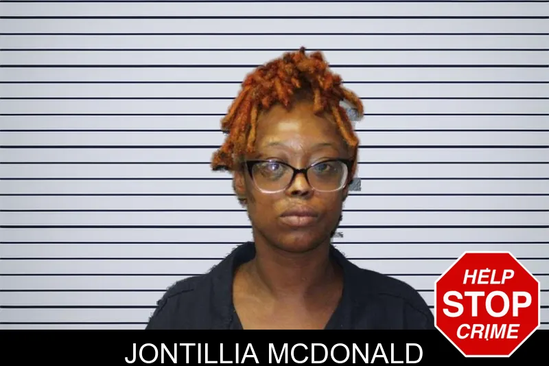 Jontillia McDonald mugshot