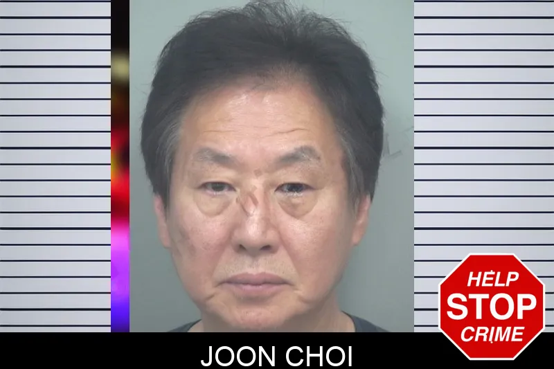 Joon Choi mugshot