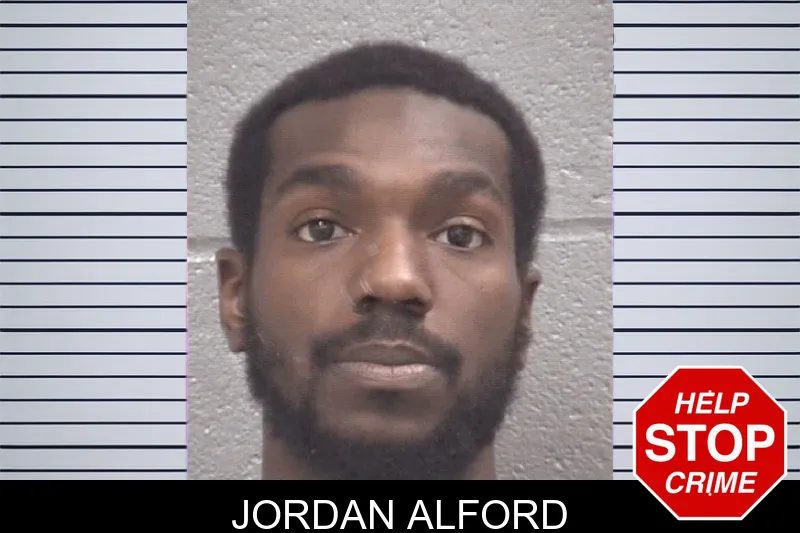 Jordan Alford mugshot