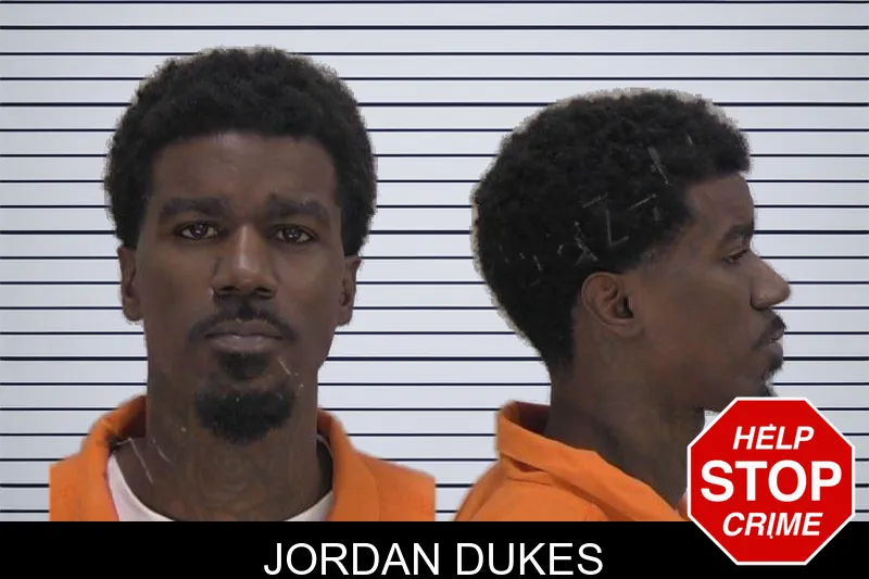Jordan Dukes mugshot