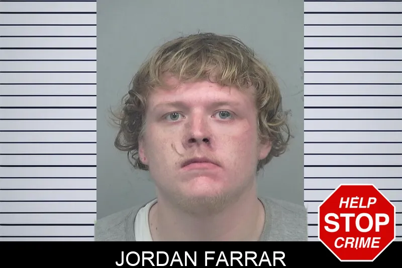 Jordan Farrar mugshot