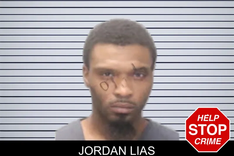 Jordan Lias mugshot
