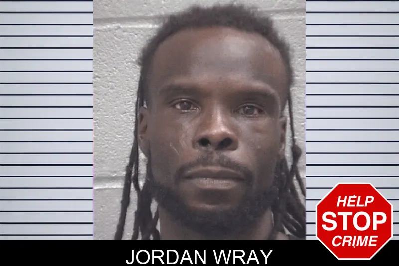 Jordan Wray mugshot