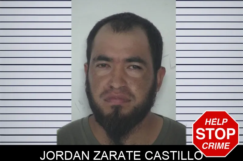 Jordan Zarate Castillo mugshot