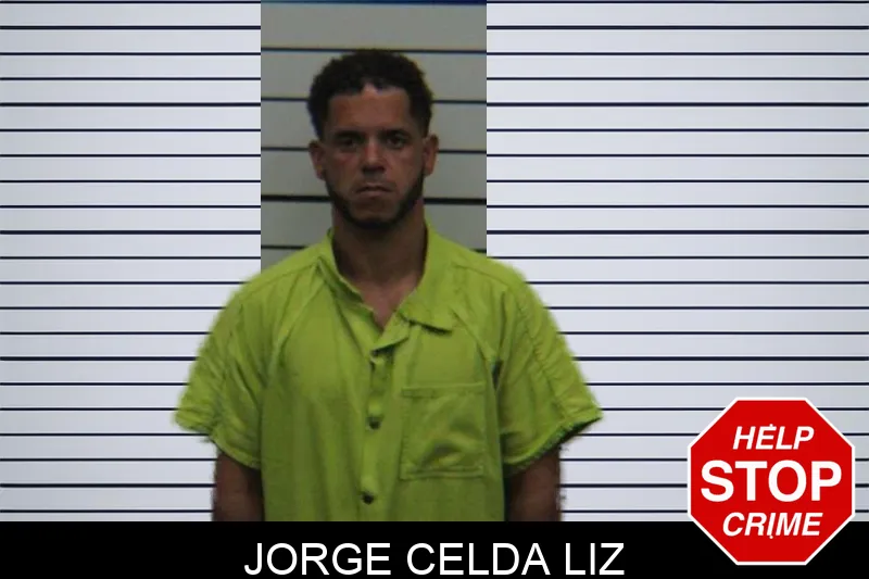 Jorge Celda Liz mugshot