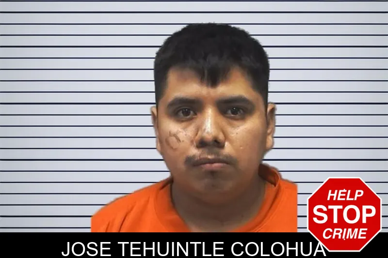 Jose Tehuintle Colohua mugshot