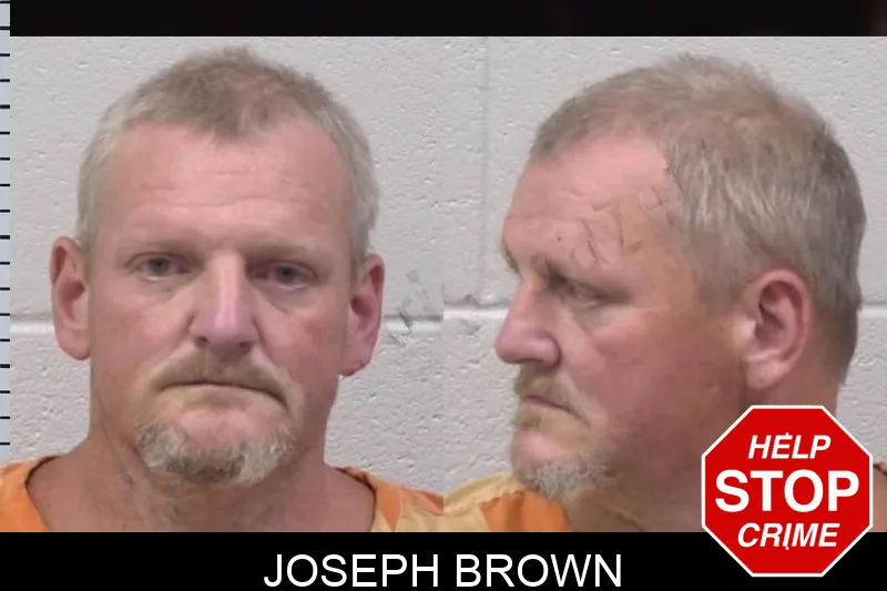 Joseph Brown mugshot