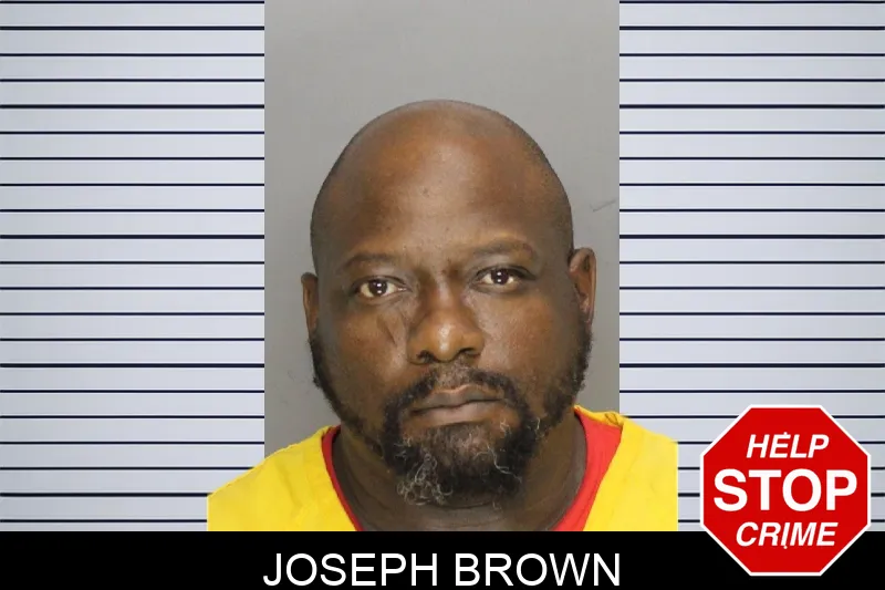 Joseph Brown mugshot