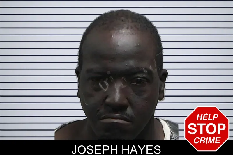 Joseph Hayes mugshot