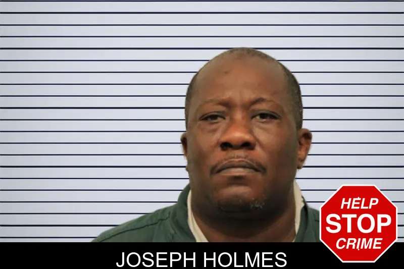 Joseph Holmes mugshot