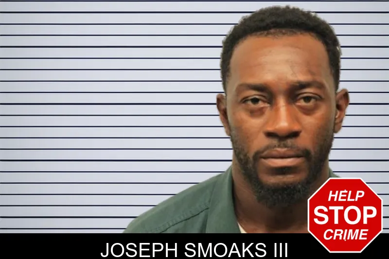 Joseph Smoaks III mugshot