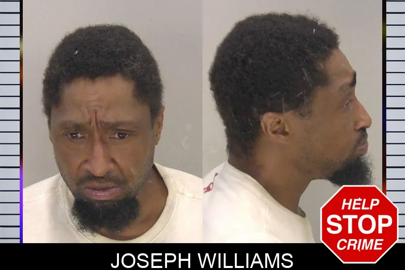 Joseph Williams mugshot