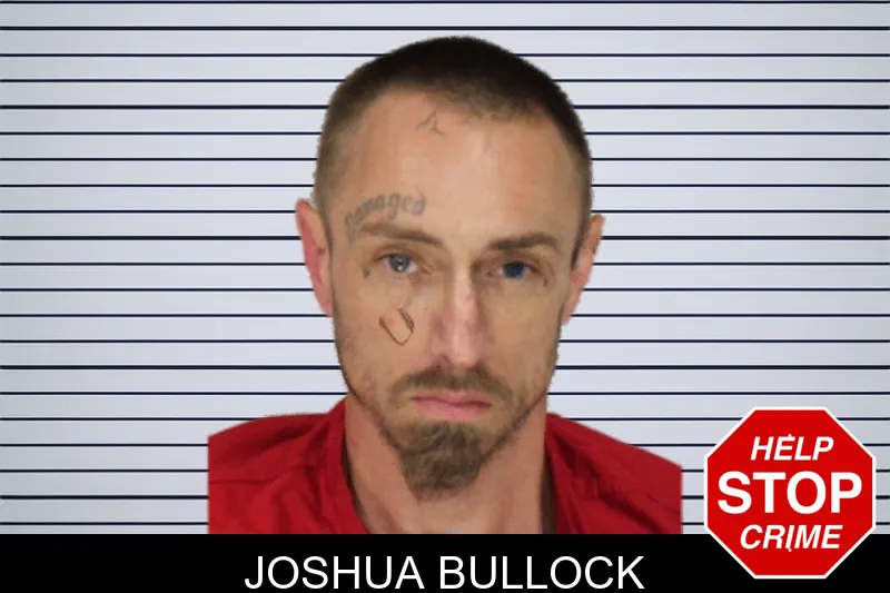 Joshua Bullock mugshot