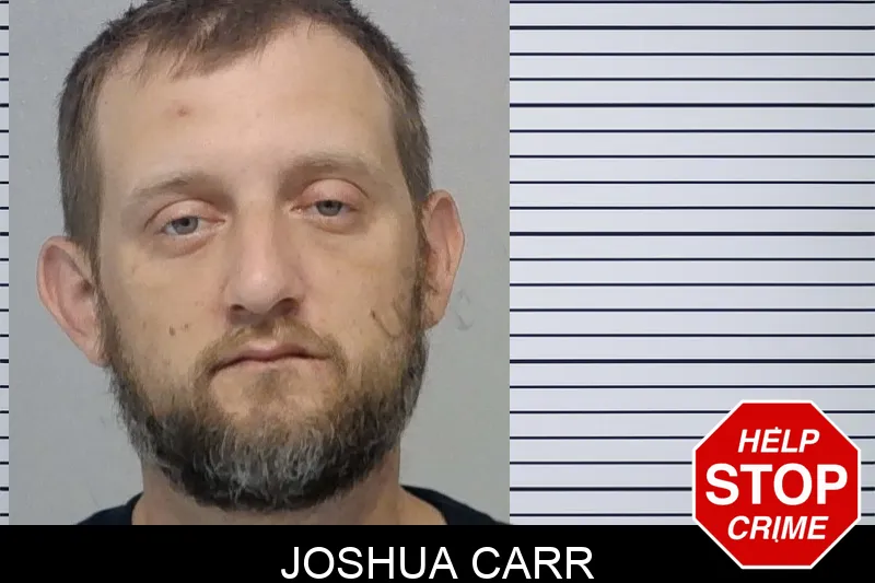 Joshua Carr mugshot