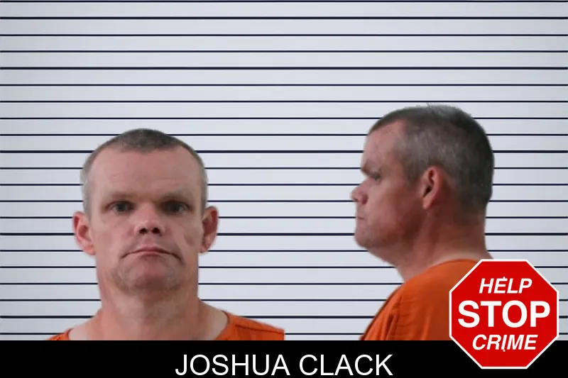 Joshua Clack mugshot