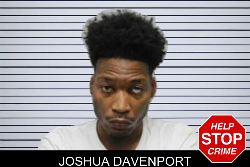 Joshua Davenport mugshot