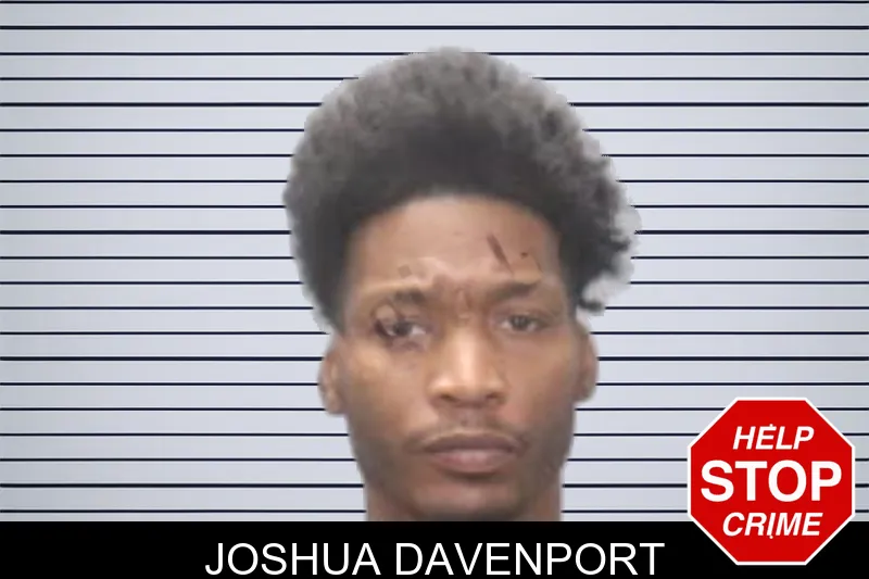Joshua Davenport mugshot
