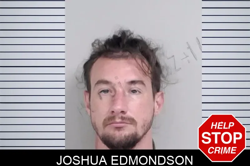 Joshua Edmondson mugshot