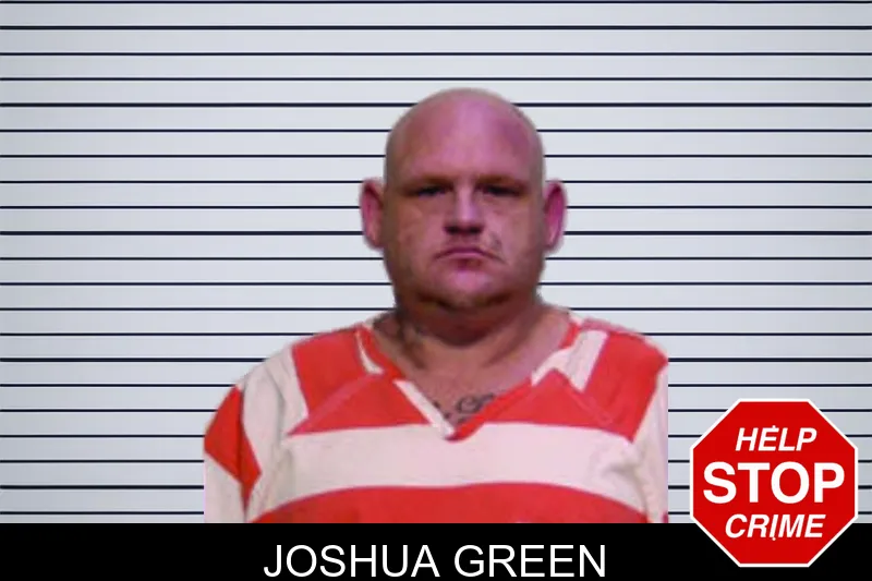 Joshua Green mugshot