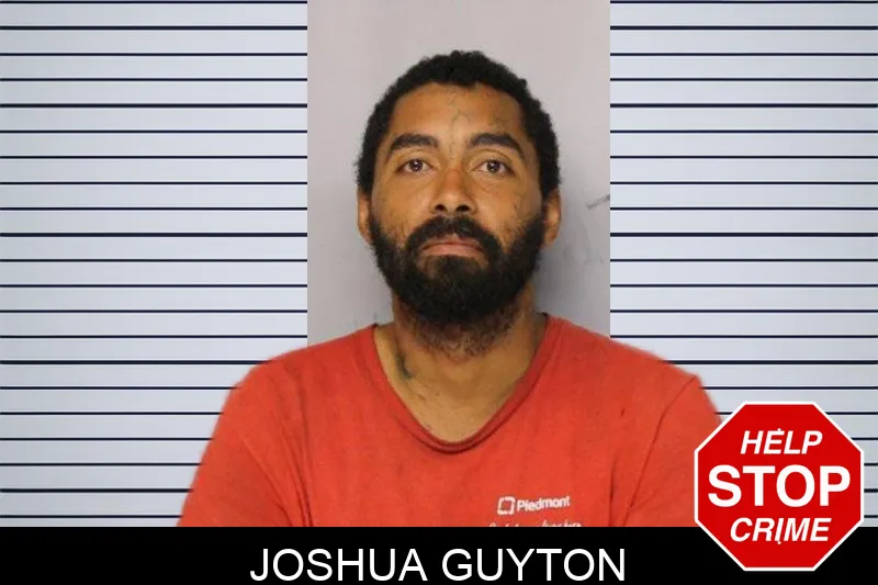 Joshua Guyton mugshot