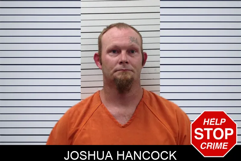 Joshua Hancock mugshot