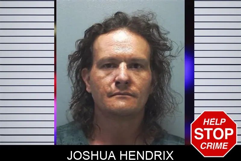 Joshua Hendrix mugshot
