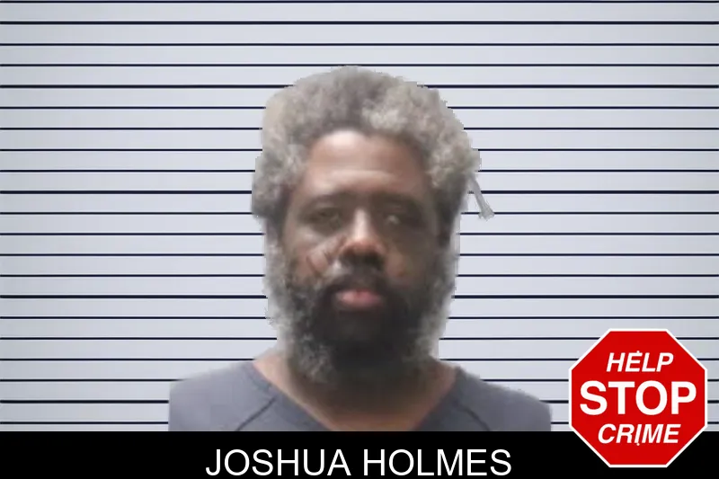 Joshua Holmes mugshot