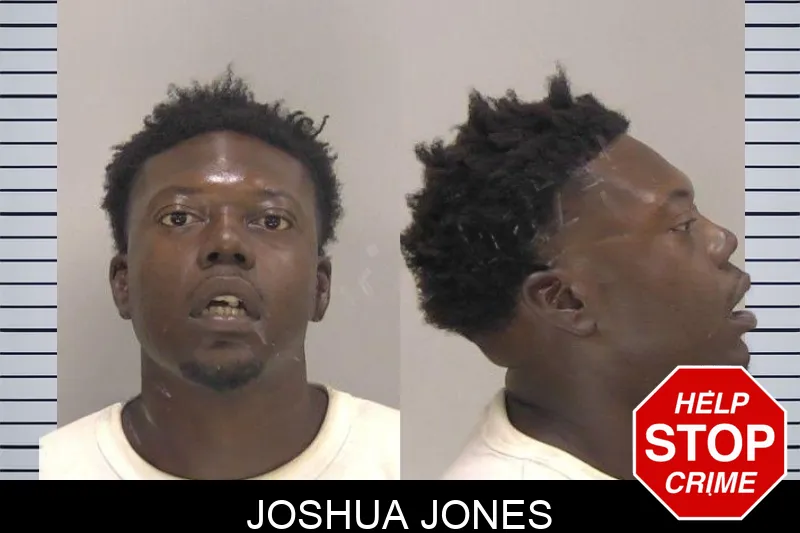 Joshua Jones mugshot