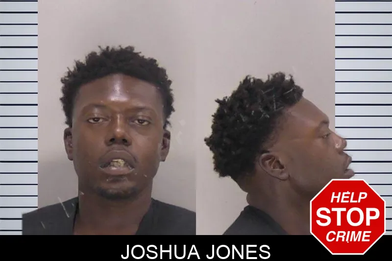 Joshua Jones mugshot