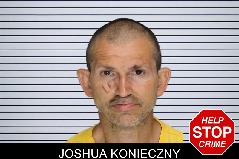 Joshua Konieczny mugshot