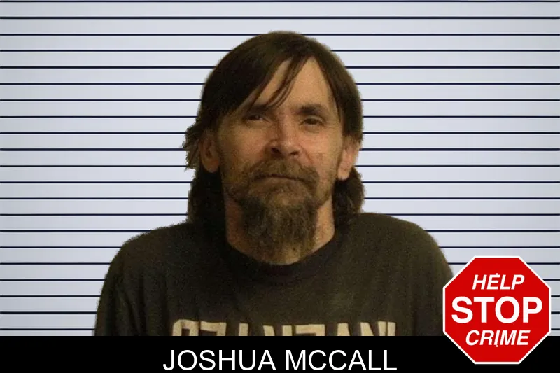 Joshua McCall mugshot