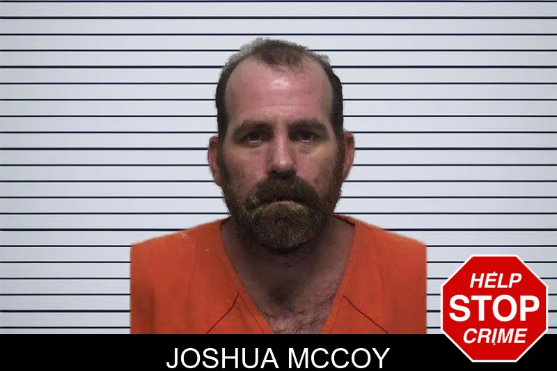 Joshua McCoy mugshot