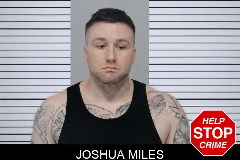 Joshua Miles mugshot