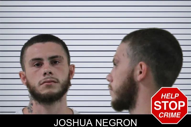 Joshua Negron mugshot