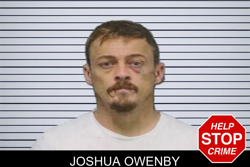 Joshua Owenby mugshot
