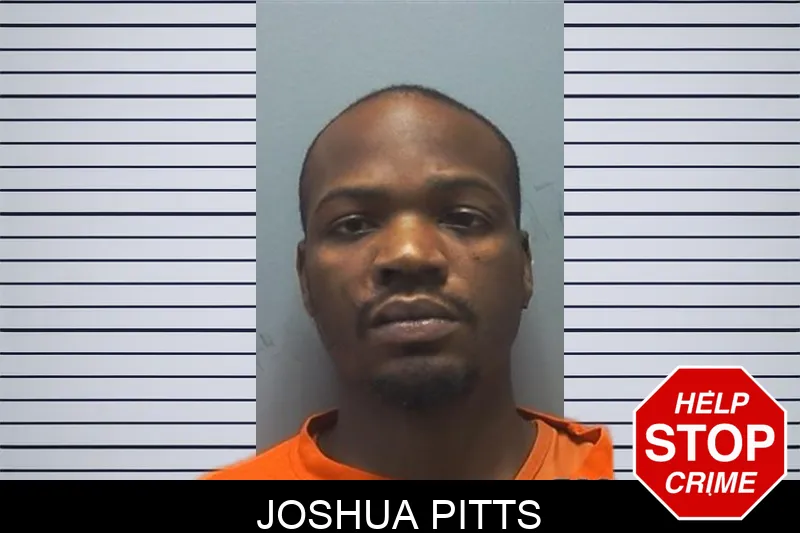 Joshua Pitts mugshot