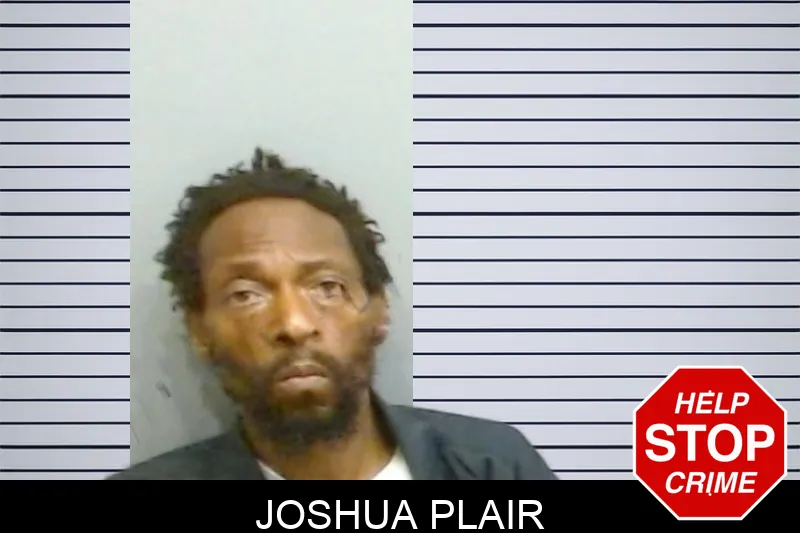 Joshua Plair mugshot