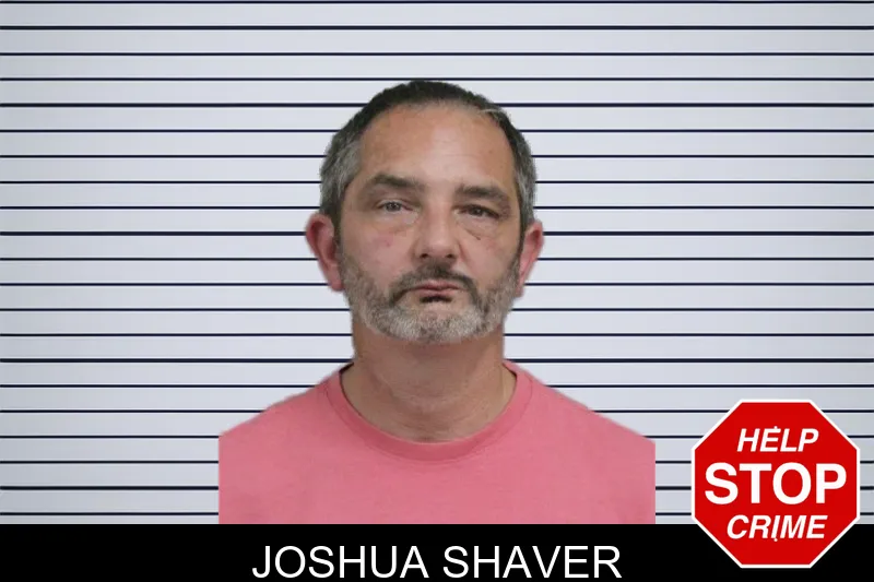 Joshua Shaver mugshot