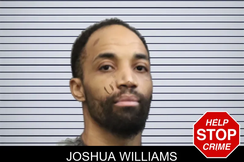 Joshua Williams mugshot