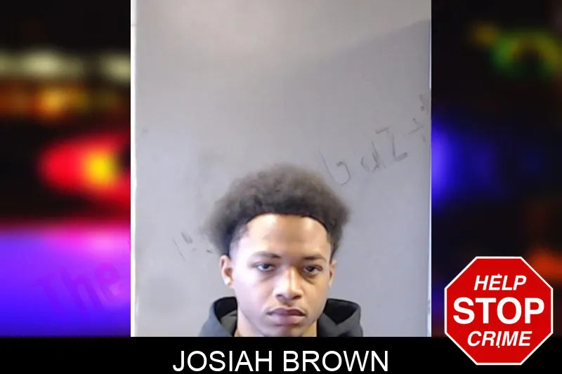 Josiah Brown mugshot