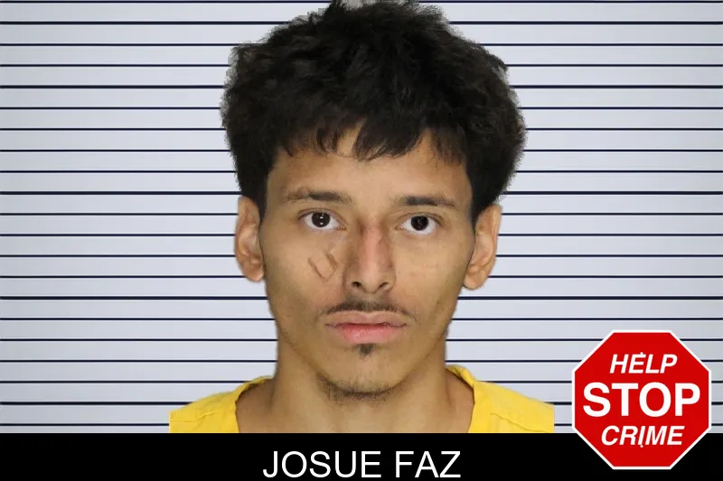 Josue Faz mugshot