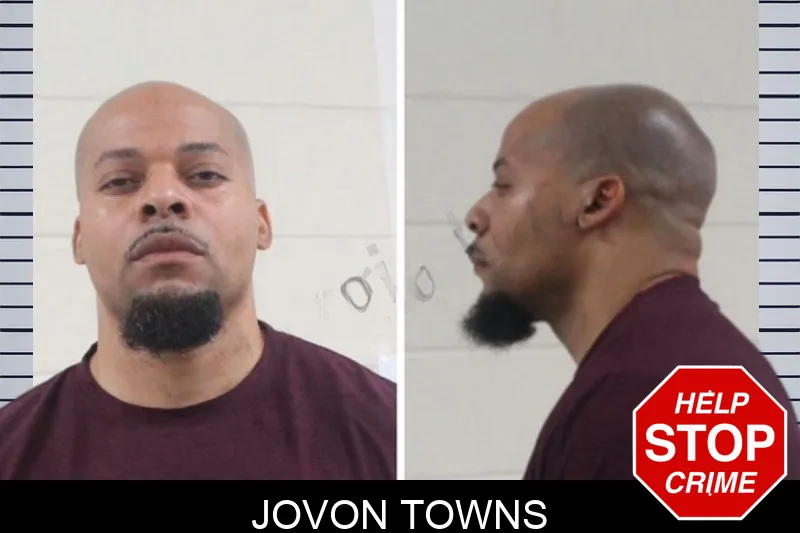 Jovon Towns mugshot – Houston County , Georgia Jovon Towns mugshot