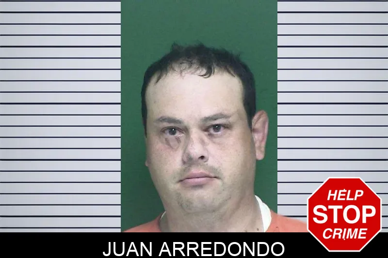 Juan Arredondo mugshot