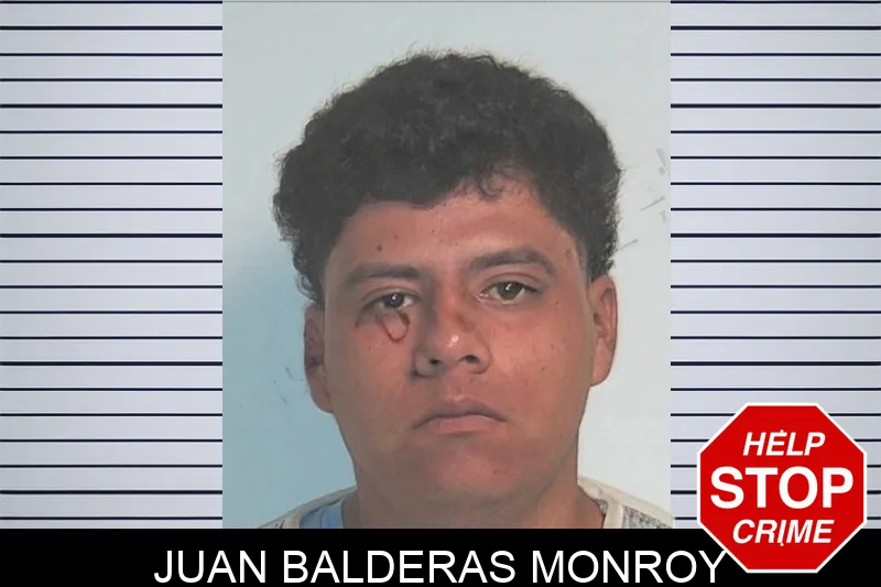 Juan Balderas Monroy mugshot