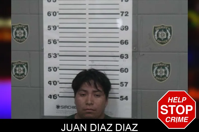 Juan Diaz Diaz mugshot