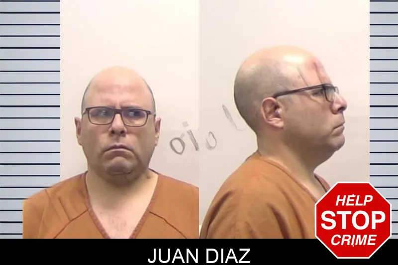 Juan Diaz mugshot