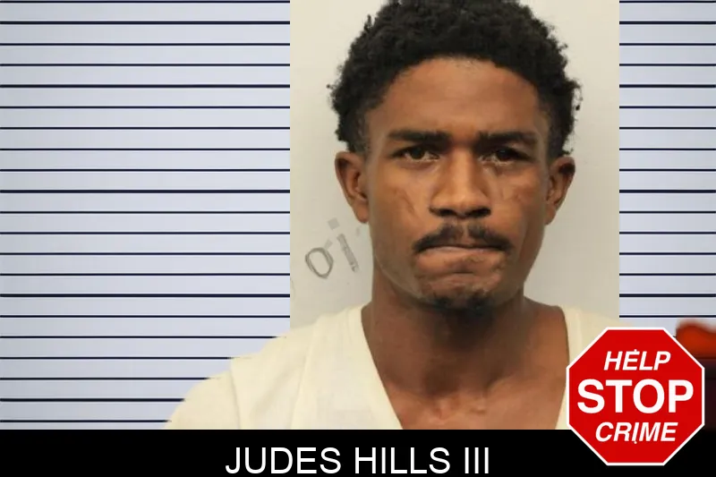 Judes Hills III mugshot