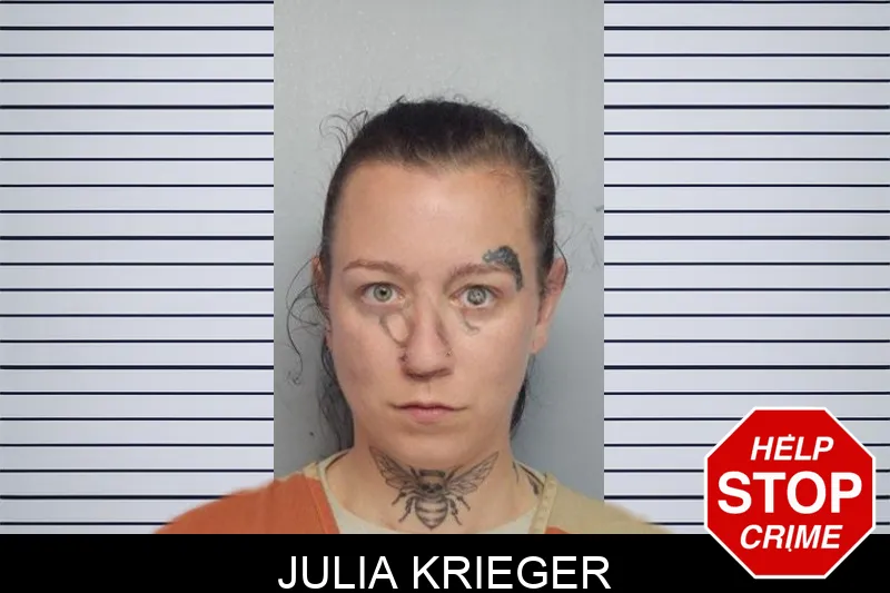 Julia Krieger mugshot